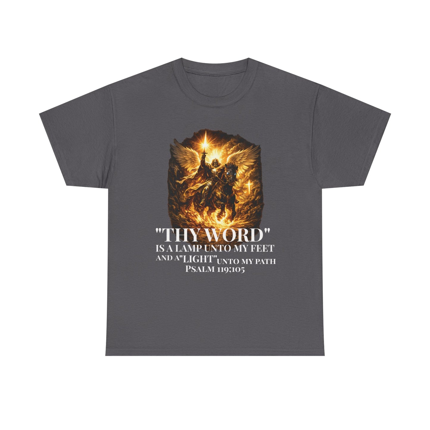 T‑Shirt - 'Thy Word Is A Lamp' Christian Scripture Graphic Tee