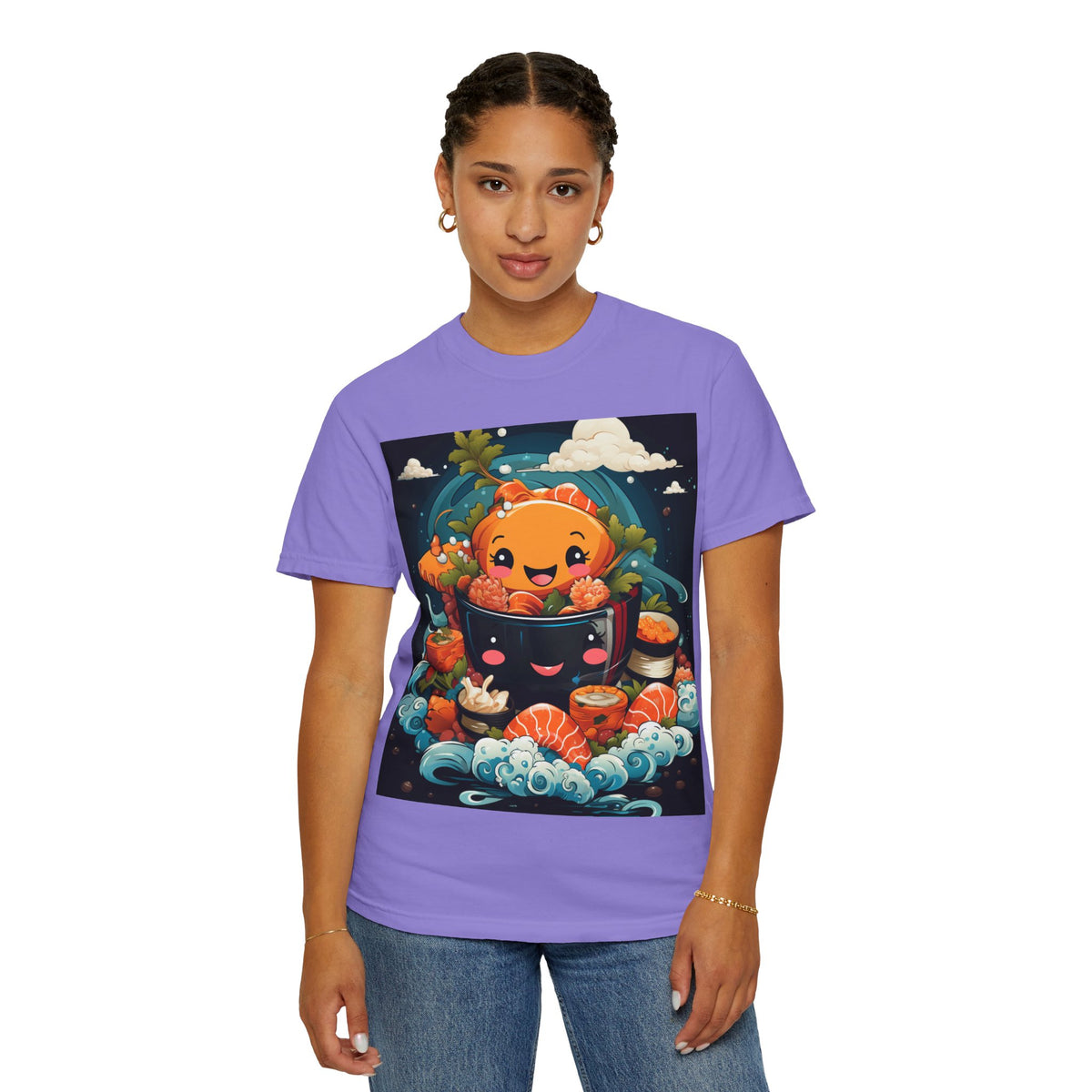 Cute Ramen Bowl T-Shirt | Foodie Graphic Tee