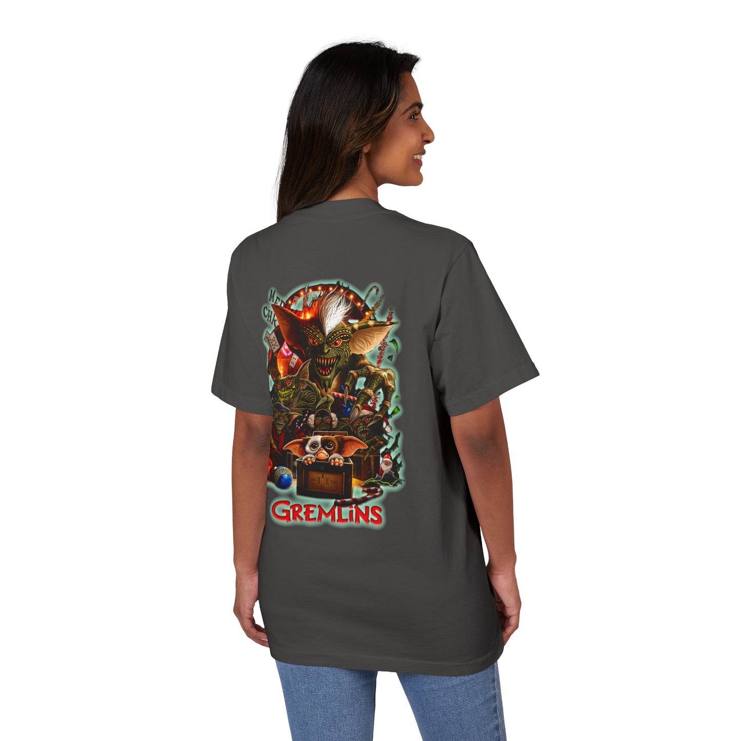 Gremlins Movie T-Shirt — Vintage Gizmo & Stripe Retro Horror Tee