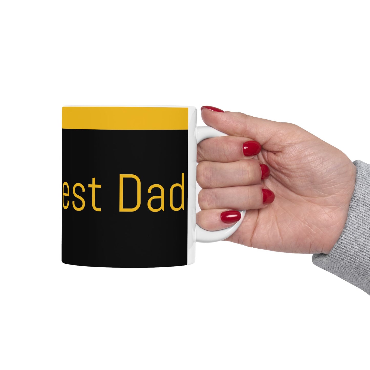 World's Best Dad Ceramic Mug | Gift for Father's Day, Birthday, Coffee Lovers, Personalized Dishwasher Safe