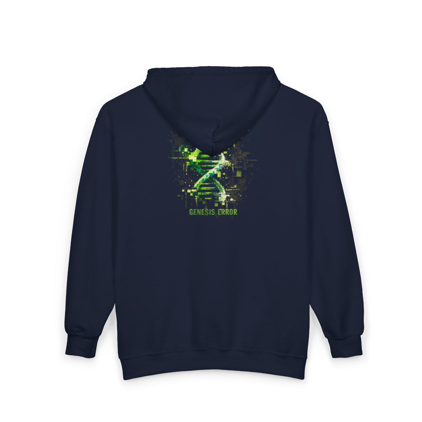 DNA Science Hoodie - Genetics Nerd Full-Zip Zip-Up Sweatshirt