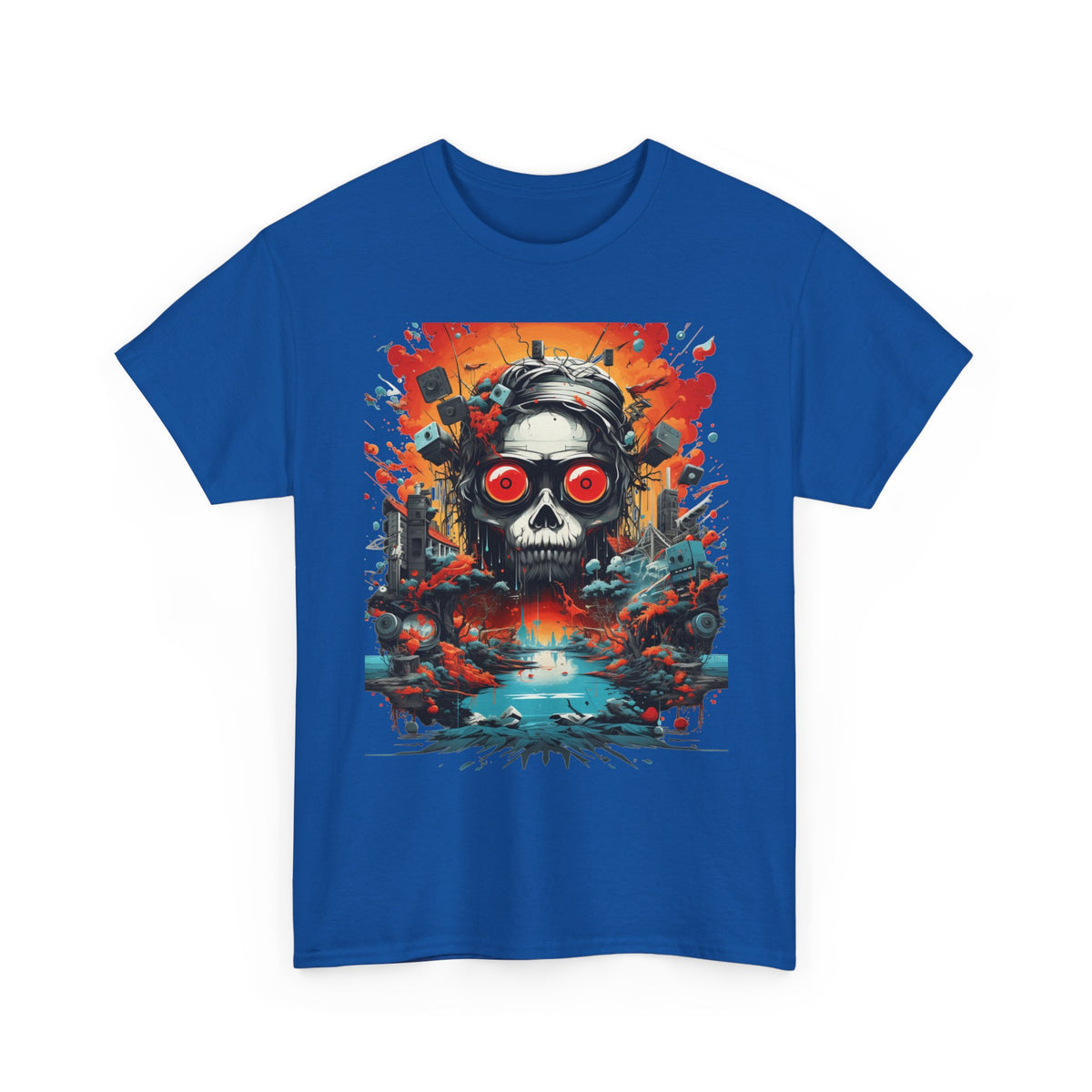 Skull Pilot Graphic Tee - product view