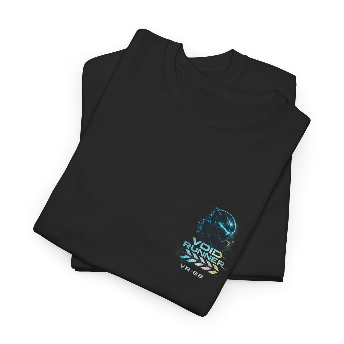 Void Runner Cyberpunk T-Shirt | Futuristic Racing Graphic Tee, Neon Sci-Fi Streetwear Shirt