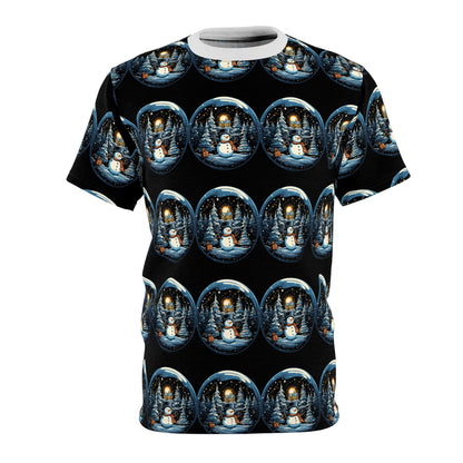 Winter Snow Globe All-Over Print T-Shirt - product view