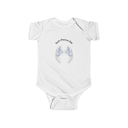God's Precious Child Infant Bodysuit - Angel Wings Baby Onesie