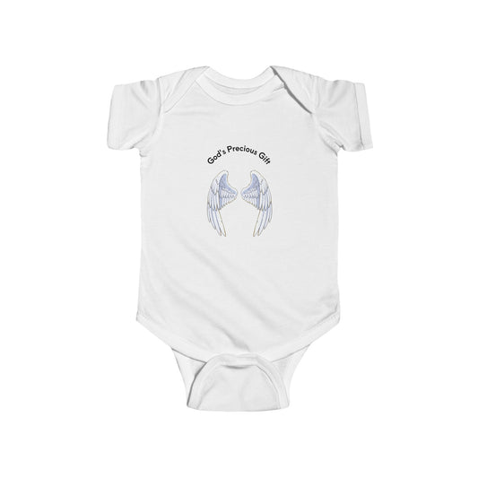 God's Precious Child Infant Bodysuit - Angel Wings Baby Onesie