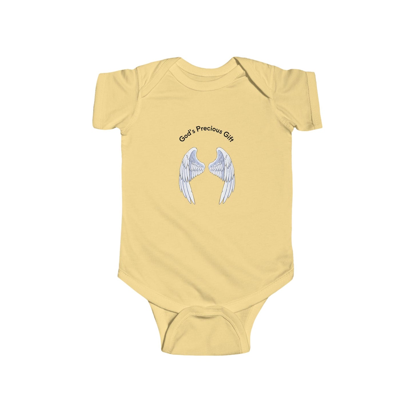 God's Precious Child Infant Bodysuit - Angel Wings Baby Onesie