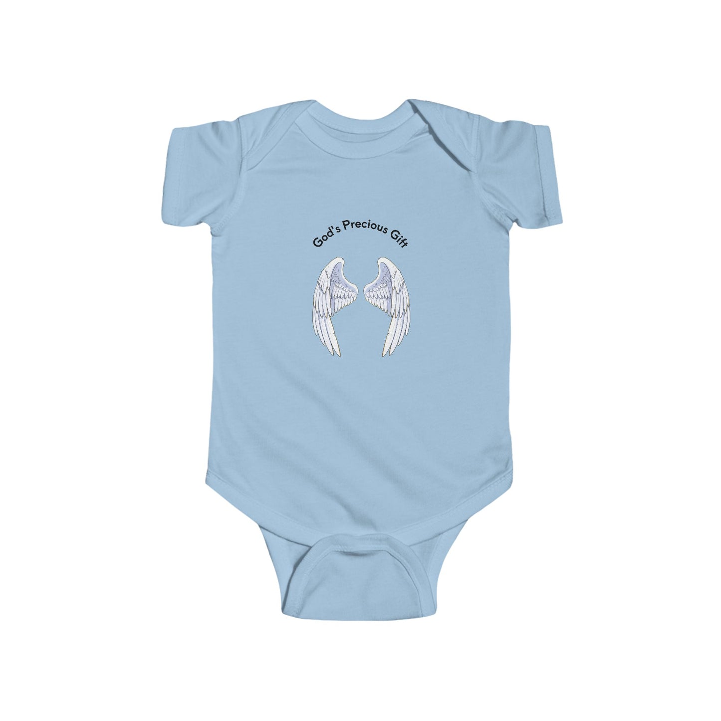 God's Precious Child Infant Bodysuit - Angel Wings Baby Onesie