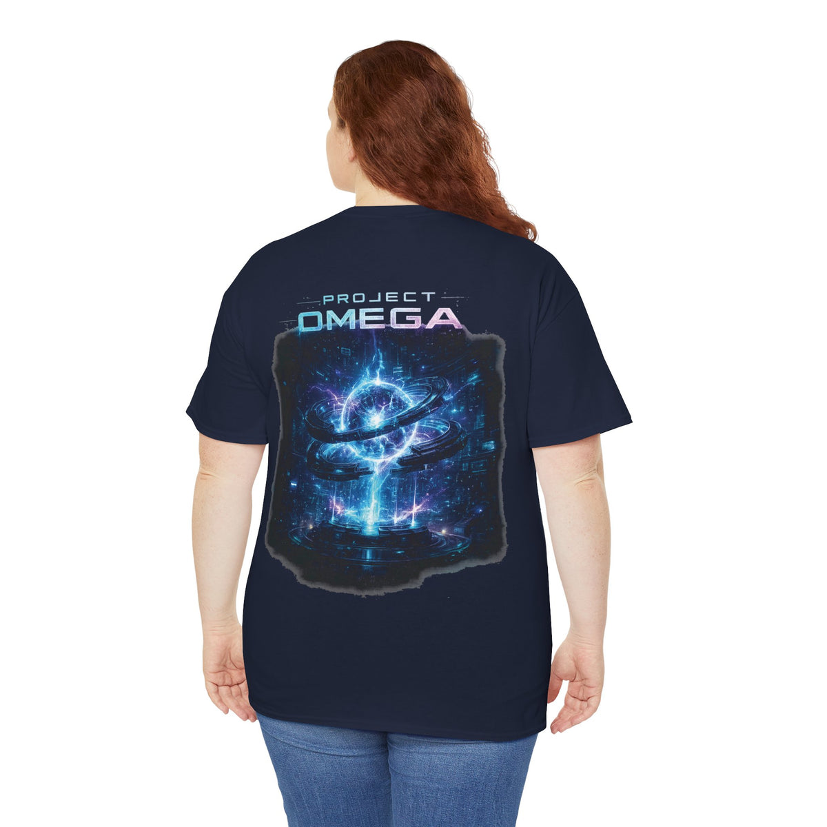 Project Omega Cosmic Eye Sci-Fi T-Shirt - product view