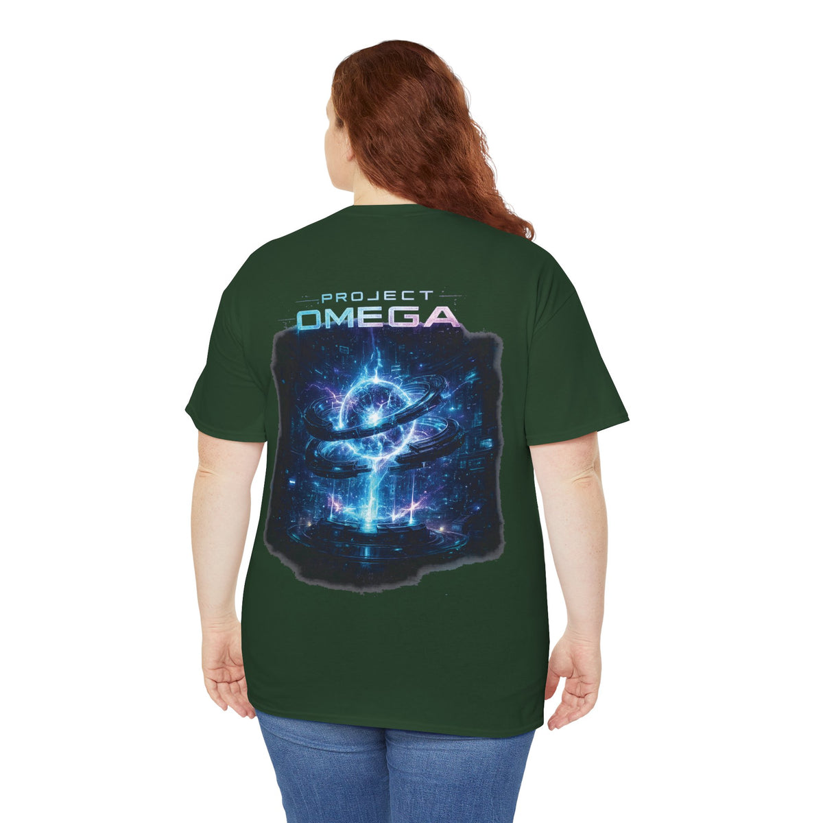 Project Omega Cosmic Eye Sci-Fi T-Shirt - product view