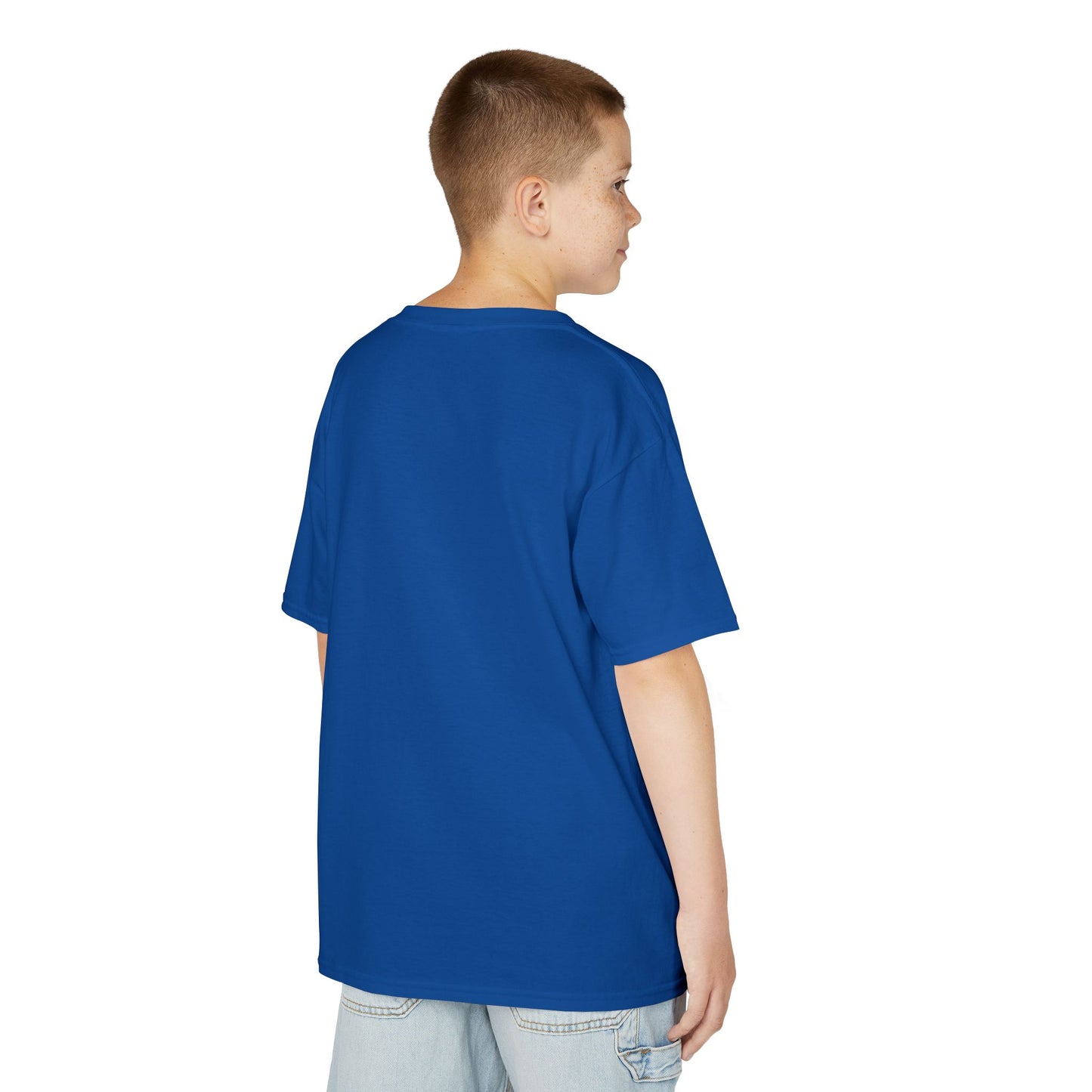 Adorable Cat-Themed Kids Heavy Cotton Tee - Perfect for Animal Lovers, Birthday Gifts, Everyday Wear, Celebration Attire, Cat Enthusiasts