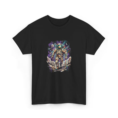 Cosmic Drifter Graffiti Astronaut T-Shirt