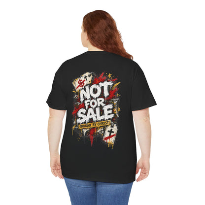 Not for Sale Bought by Christ Christian T-Shirt - product view