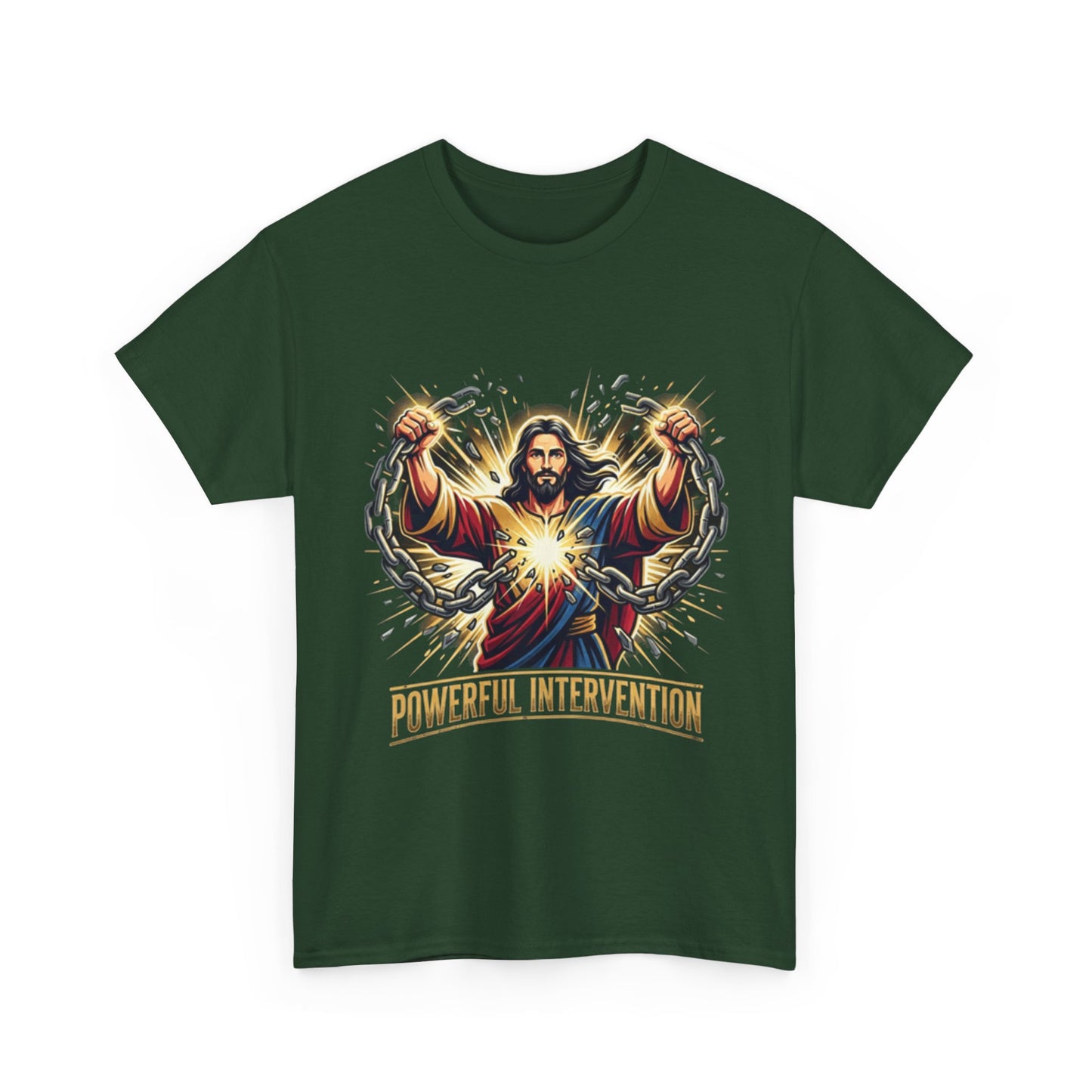 Jesus 'Powerful Intervention' Graphic Tee