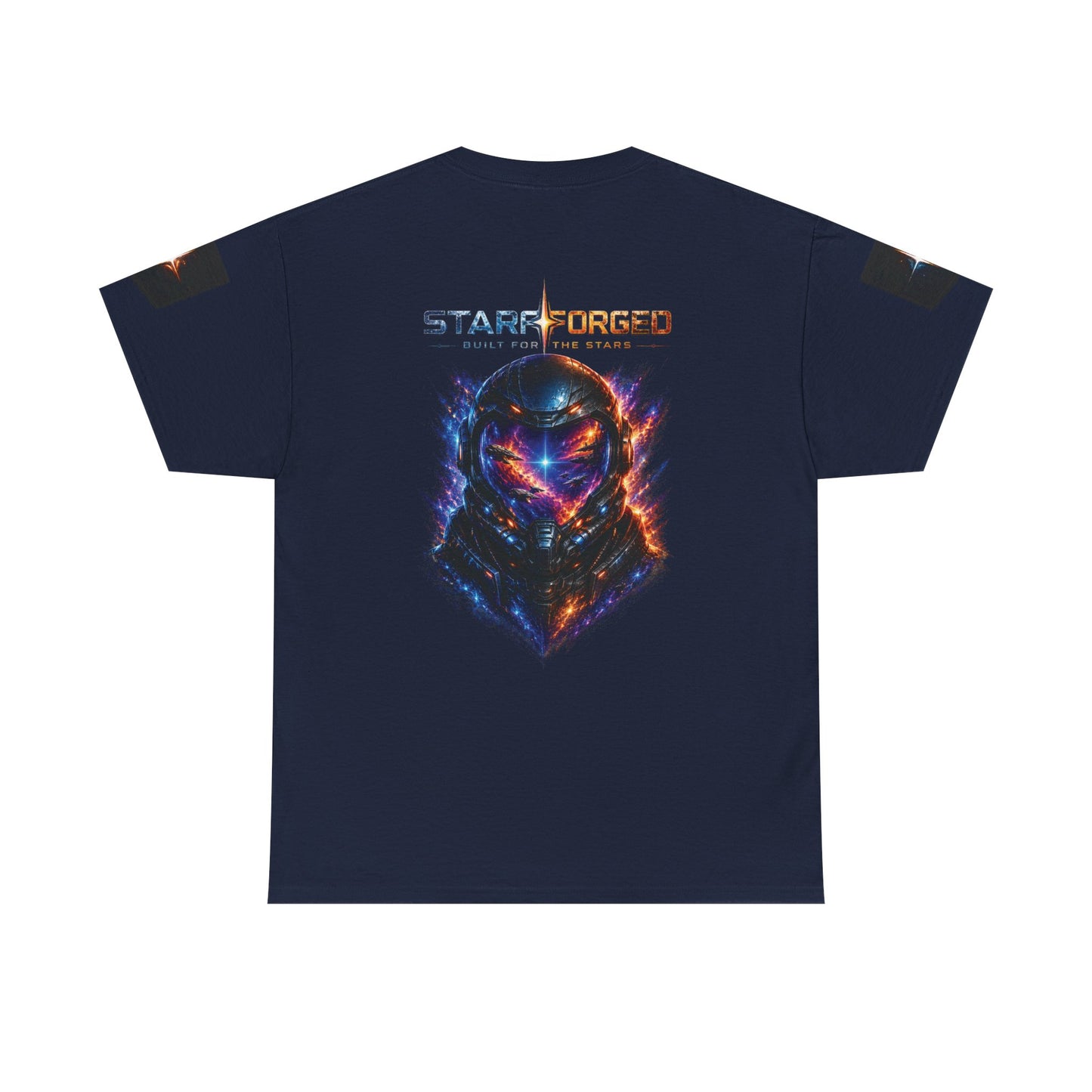 Starforged T-Shirt | Built for the Stars Sci-Fi Space Graphic Tee, Futuristic Streetwear Shirt