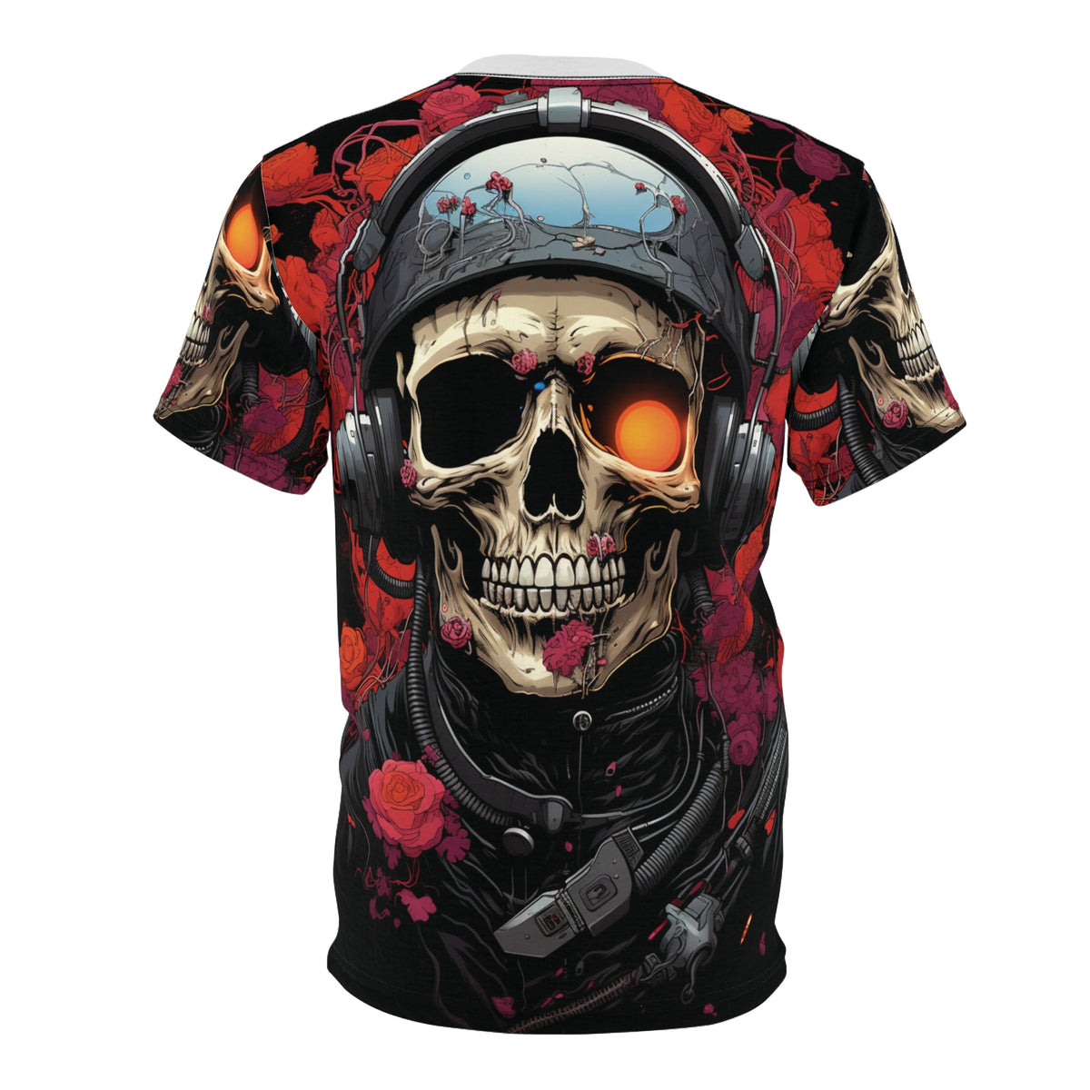 Skull Pilot All-Over Print T-Shirt - product view