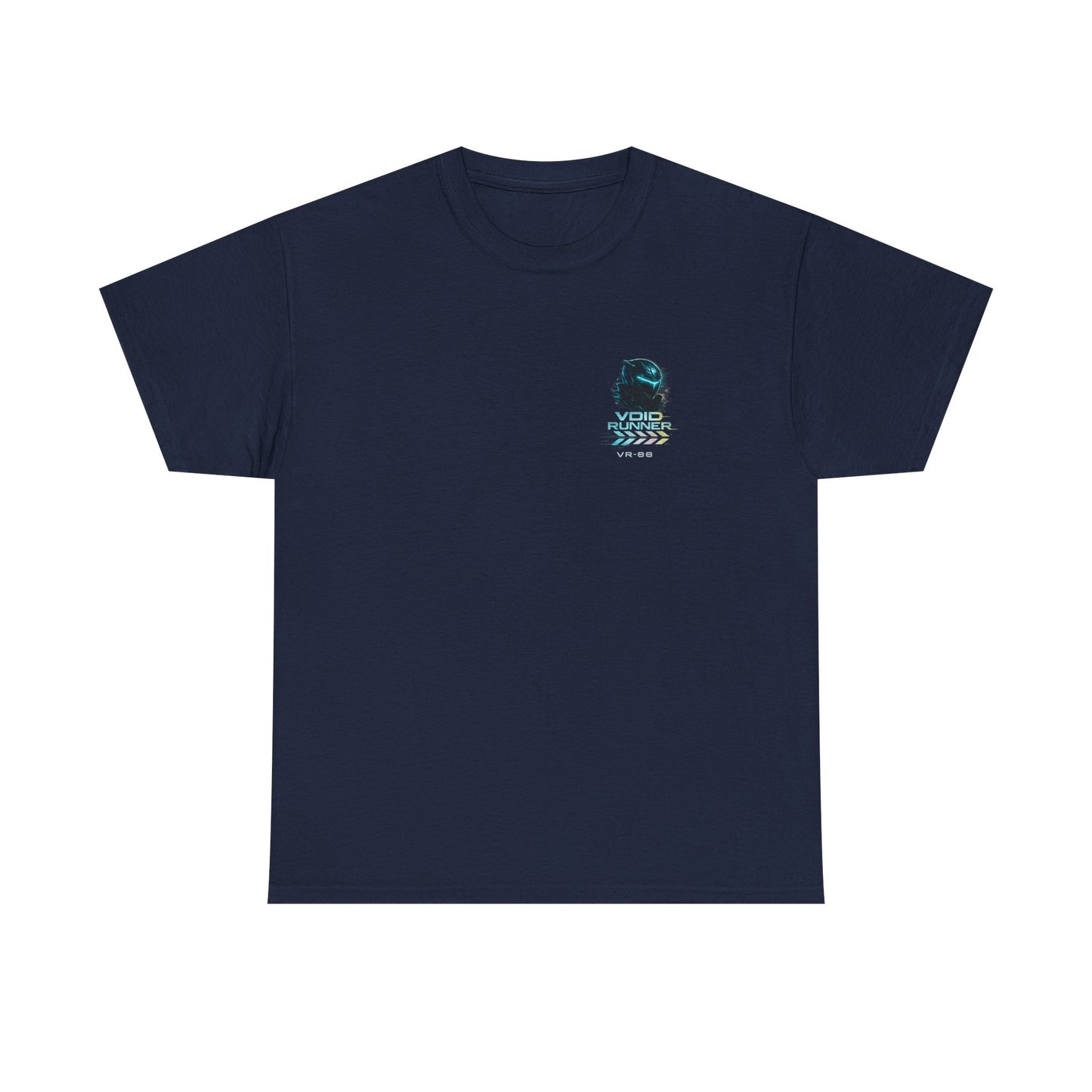 Void Runner Cyberpunk T-Shirt | Futuristic Racing Graphic Tee, Neon Sci-Fi Streetwear Shirt