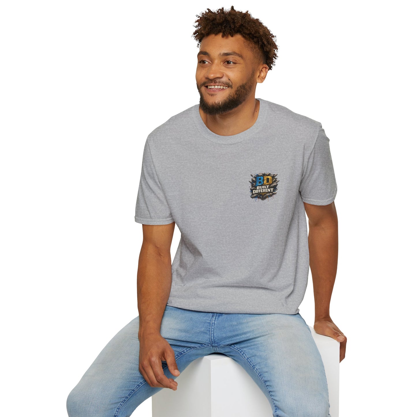 Built Different Tee — "BD Built Different" Graphic T-Shirt