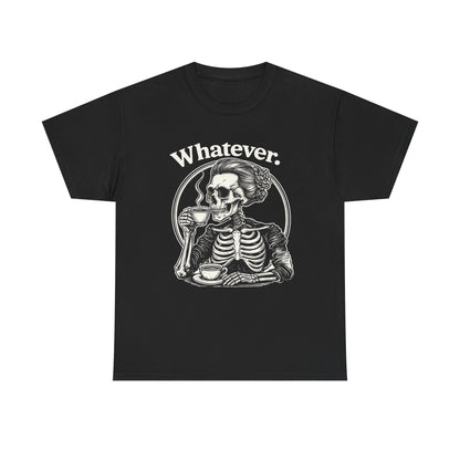 Whatever Skeleton Graphic T-Shirt - product view