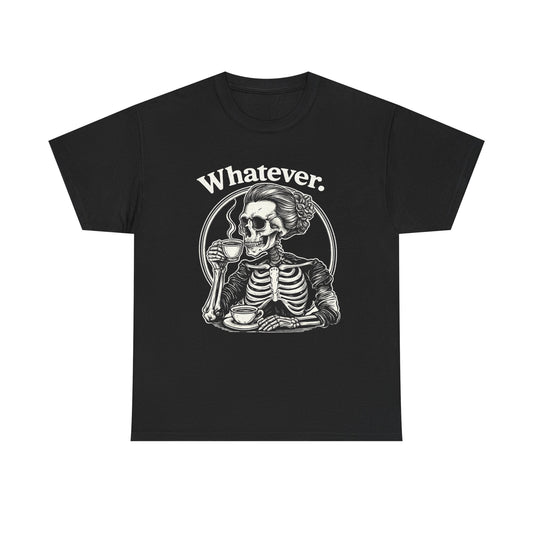 Whatever Skeleton Graphic T-Shirt - product view