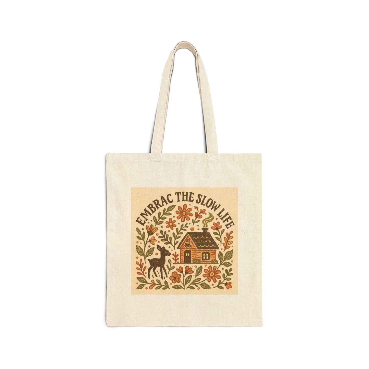 Cotton Canvas Tote Bag