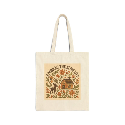 Cotton Canvas Tote Bag
