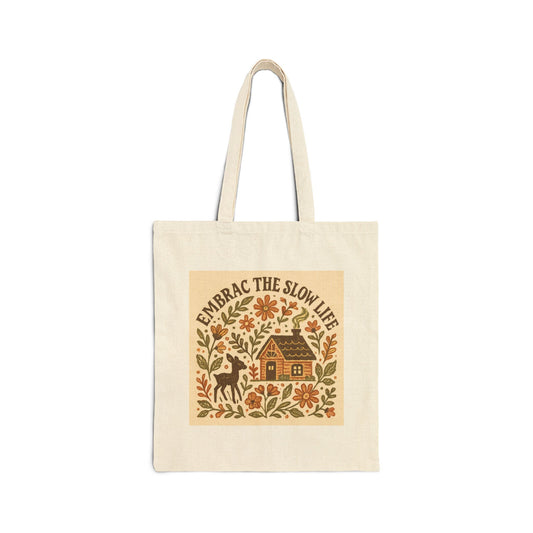 Cotton Canvas Tote Bag