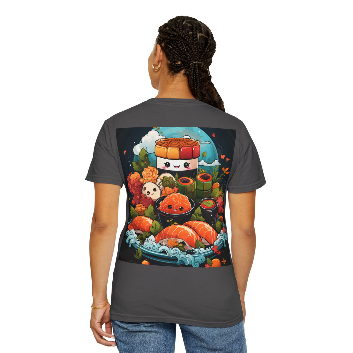 Cute Ramen Bowl T-Shirt | Foodie Graphic Tee - product view