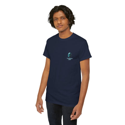 Transmission Lost Astronaut T-Shirt | Sci-Fi Space Graphic Tee, Futuristic Cosmic Streetwear Shirt