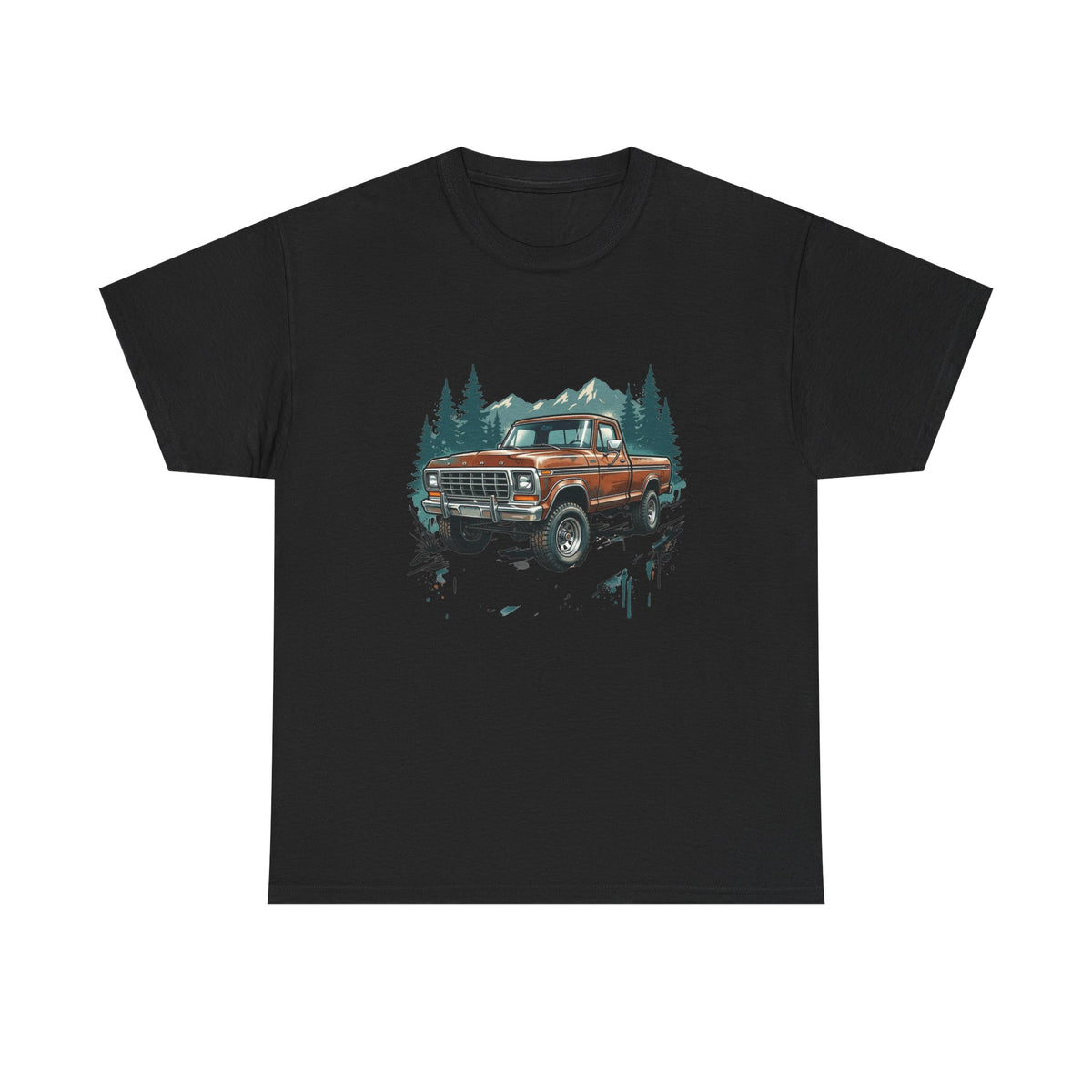 Rust & Thunder Graffiti Pickup T-Shirt