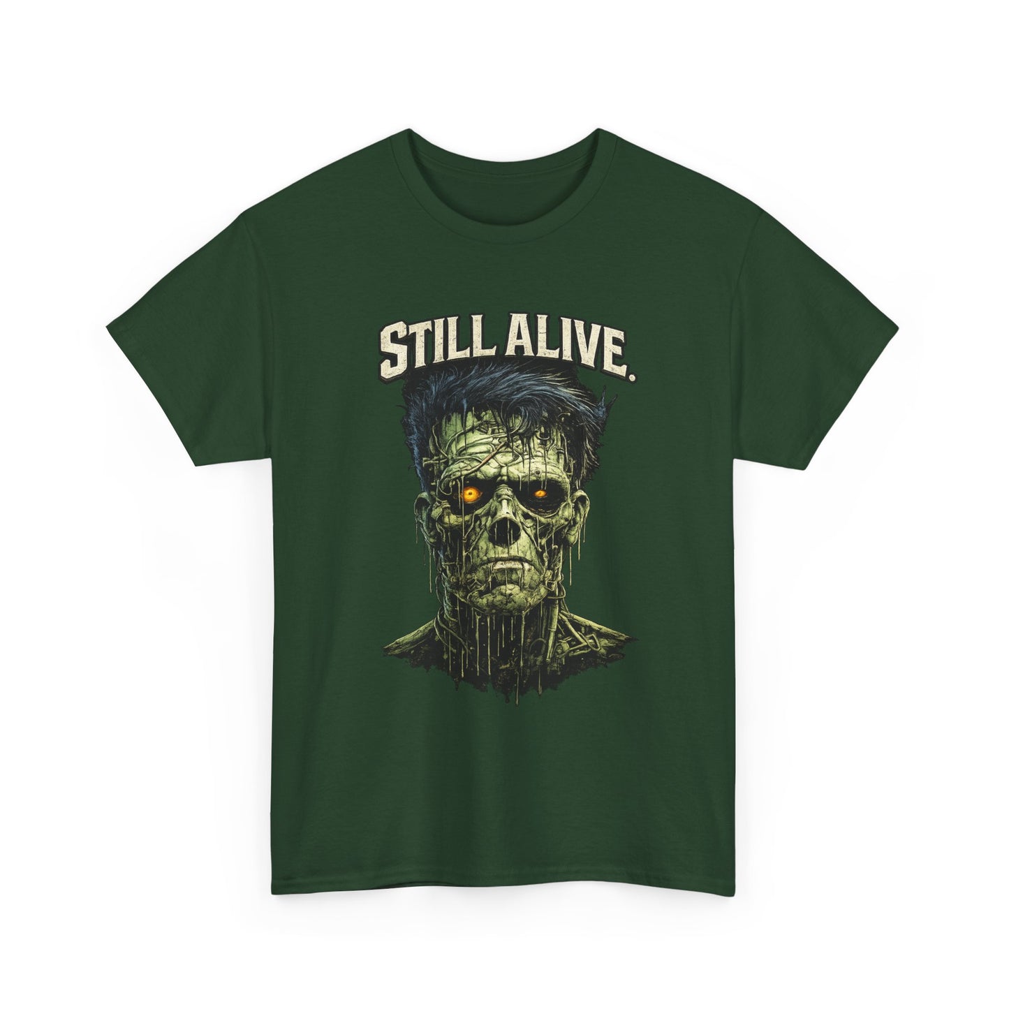 Still Alive Zombie Tee — Retro Horror Graphic T-Shirt