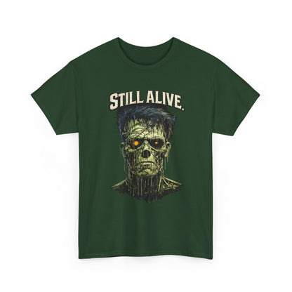 Still Alive Zombie Tee — Retro Horror Graphic T-Shirt