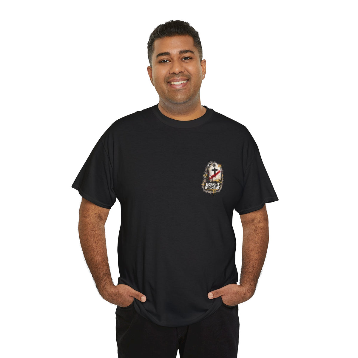 Not for Sale Bought by Christ Christian T-Shirt - product view