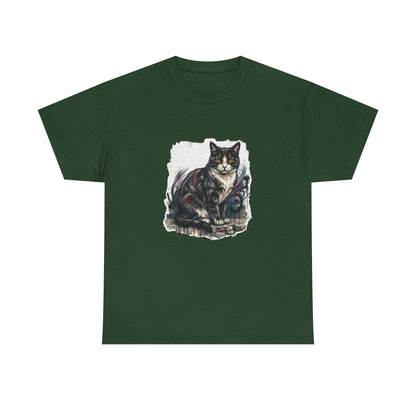 Nine Lives Graffiti Cat T-Shirt