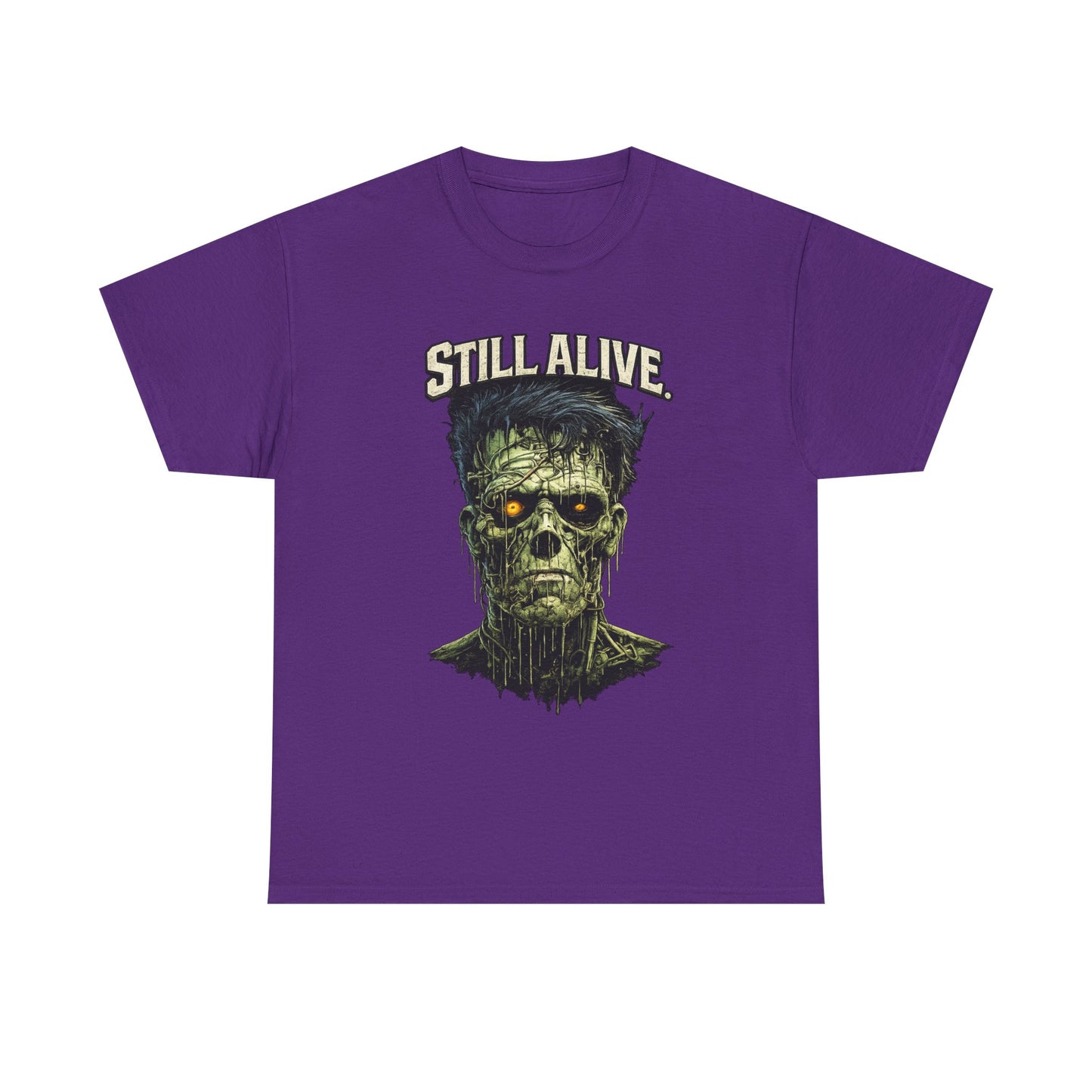 Still Alive Zombie Tee — Retro Horror Graphic T-Shirt