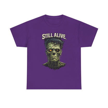 Still Alive Zombie Tee — Retro Horror Graphic T-Shirt