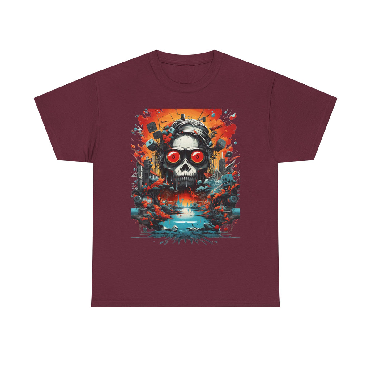 Skull Pilot Graphic Tee - product view