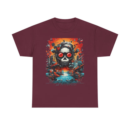Skull Pilot Graphic Tee - product view
