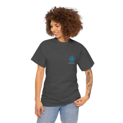 Neural Drift Cyberpunk Skull T-Shirt - product view