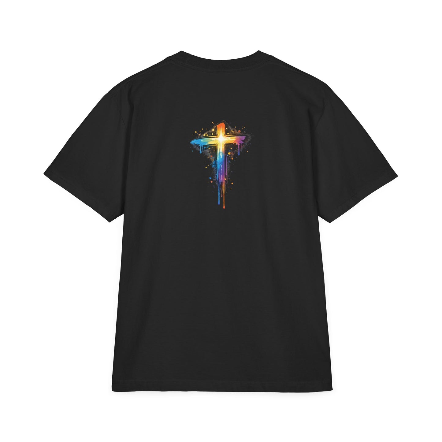God Is Good All The Time T-Shirt — Colorful Christian Faith Tee (Psalm 100:5)