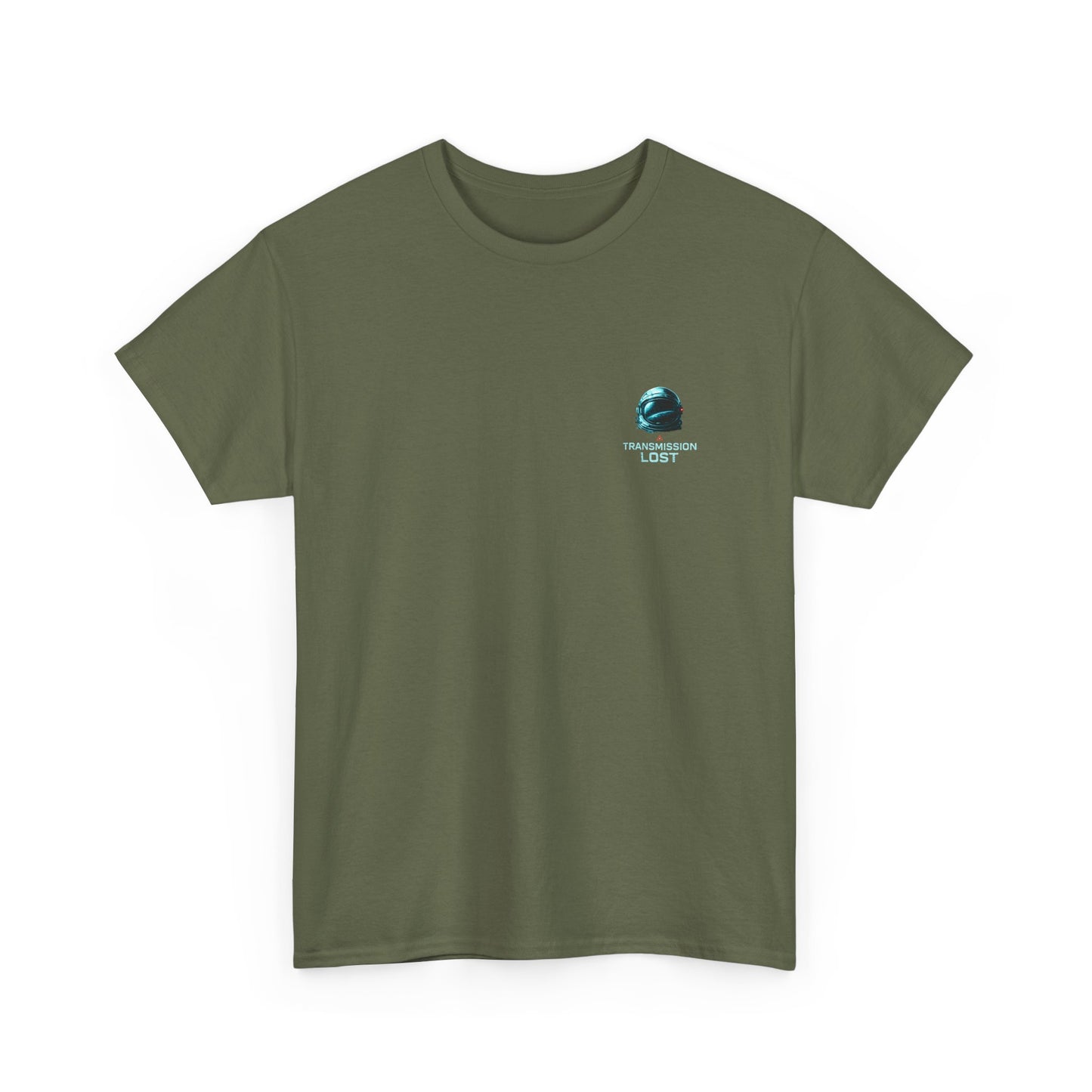 Transmission Lost Astronaut T-Shirt | Sci-Fi Space Graphic Tee, Futuristic Cosmic Streetwear Shirt