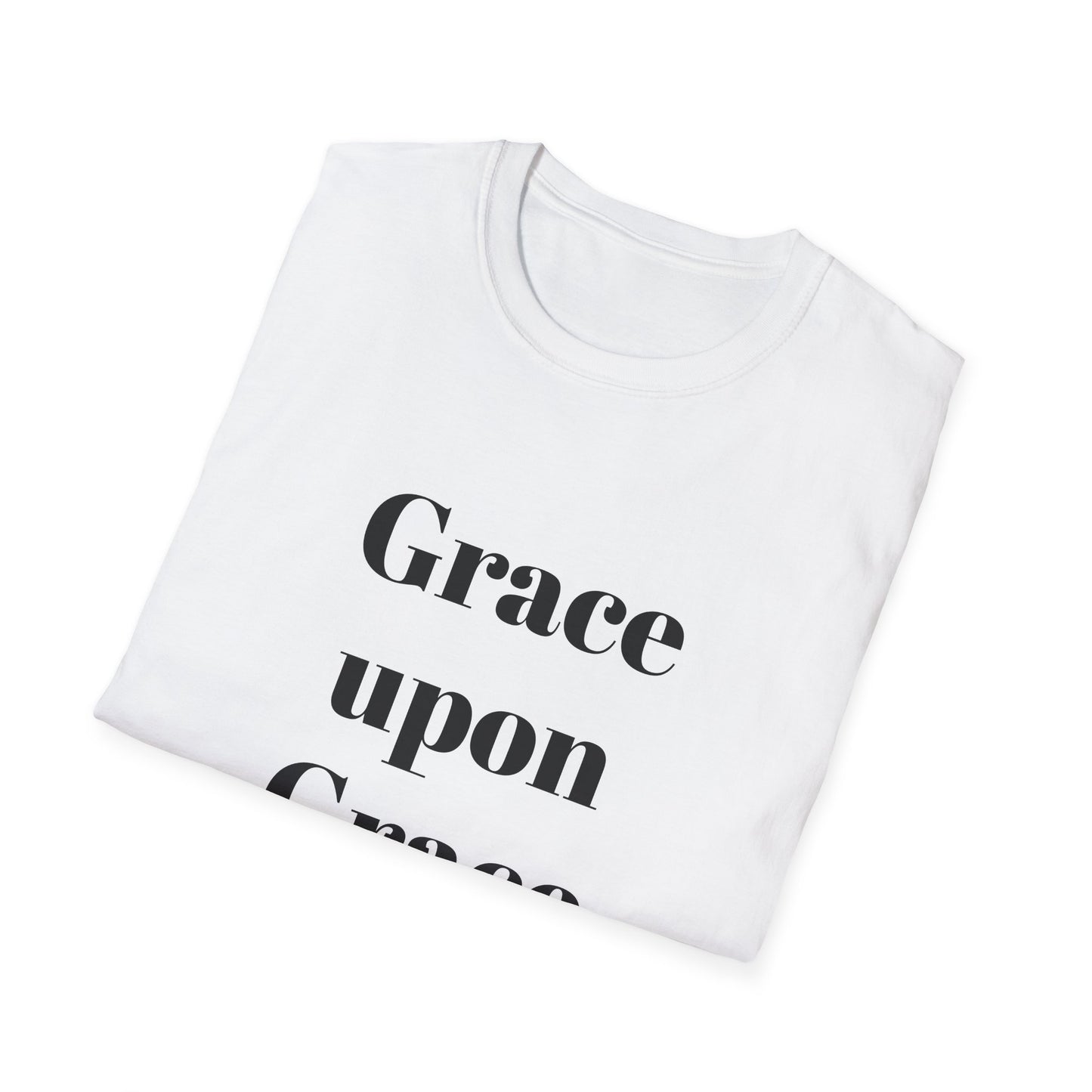 T-Shirt — "Grace upon Grace" Religious Inspirational Tee