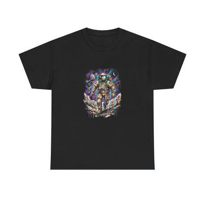 Cosmic Drifter Graffiti Astronaut T-Shirt