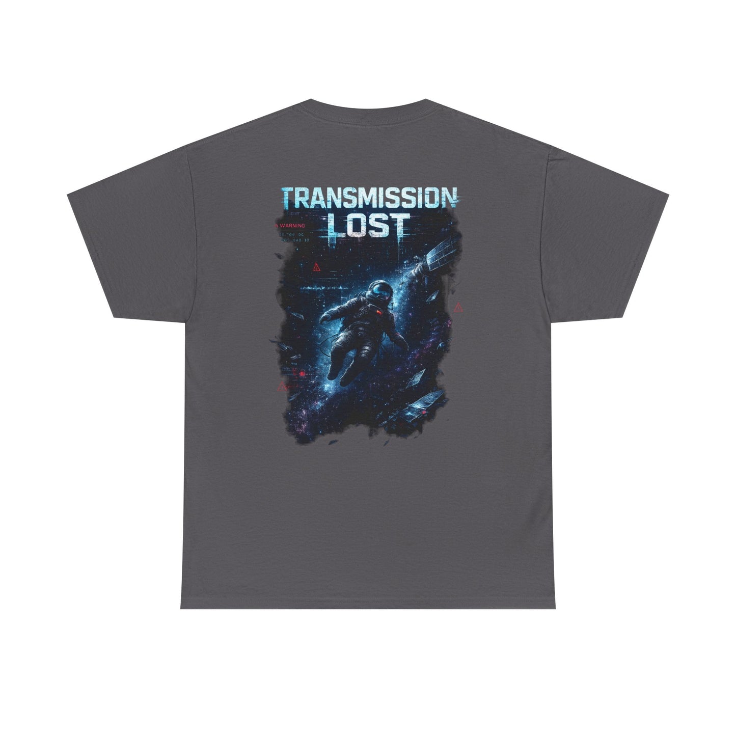 Transmission Lost Astronaut T-Shirt | Sci-Fi Space Graphic Tee, Futuristic Cosmic Streetwear Shirt