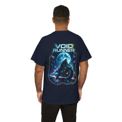 Void Runner Sci-Fi Motorcycle T-Shirt - product view