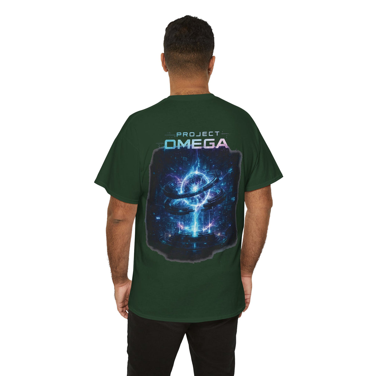 Project Omega Cosmic Eye Sci-Fi T-Shirt - product view
