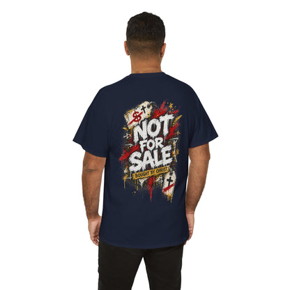 Not for Sale Bought by Christ Christian T-Shirt - product view