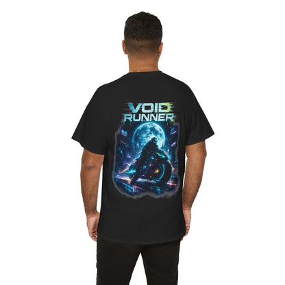 Void Runner Sci-Fi Motorcycle T-Shirt - product view