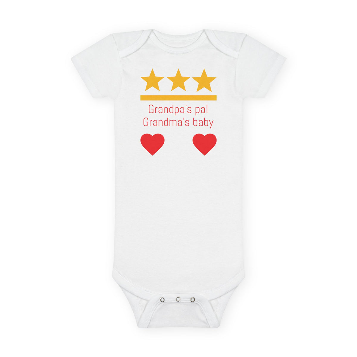 Grandpa's Pal Grandma's Baby Bodysuit - product view