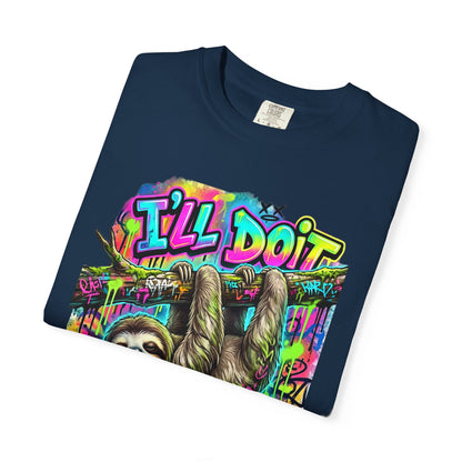I'll Do It Later Sloth T-Shirt